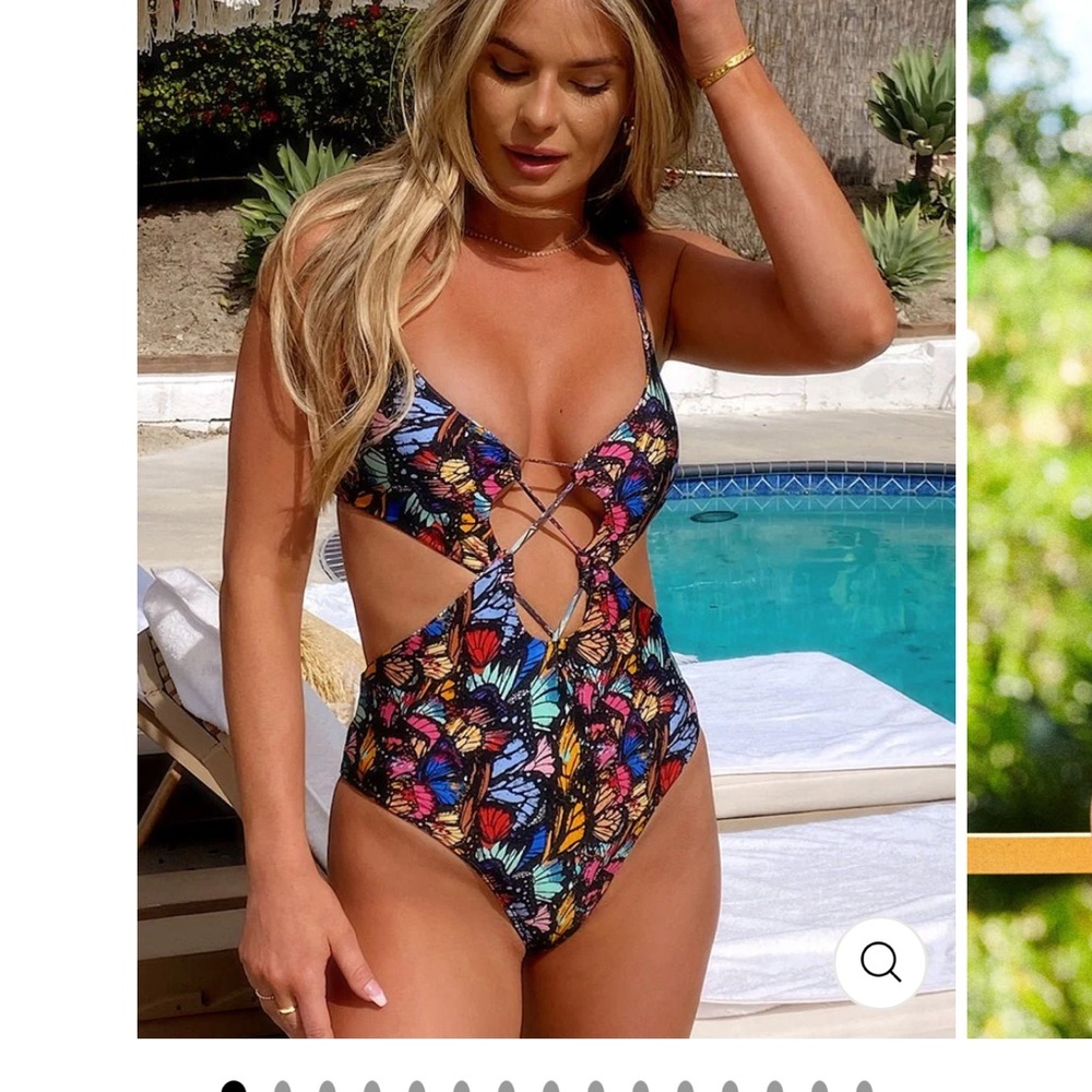 JMP one piece high cut leg one piece